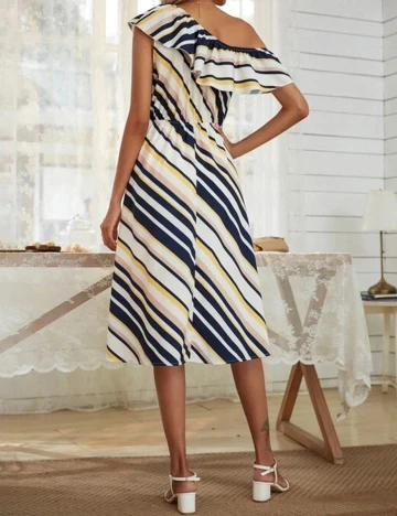 Rochie medie SHEIN, mix culori, L