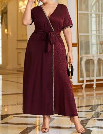 Rochie lunga SHEIN CURVE, visiniu, 3XL