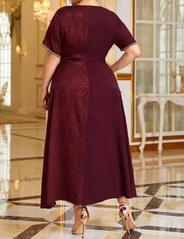 Rochie lunga SHEIN CURVE, visiniu, 3XL