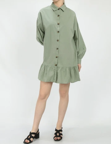 Rochie scurta SHEIN, verde, XS Verde