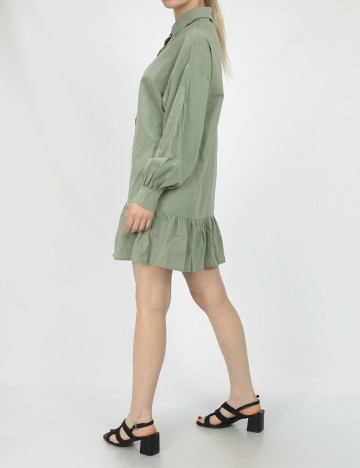 Rochie scurta SHEIN, verde, XS