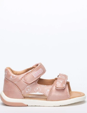 Sandale Bumba, roz pudra, 25 Roz