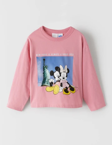 Bluza Zara, roz, 6 ANI Roz