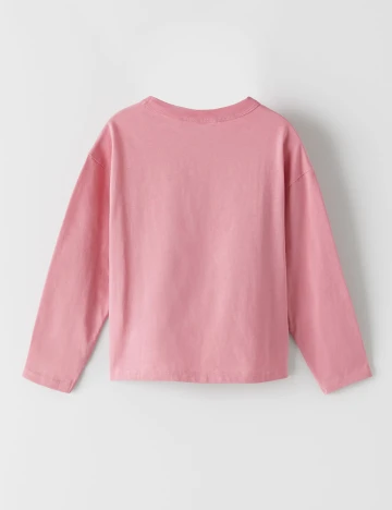 Bluza Zara, roz, 6 ANI Roz