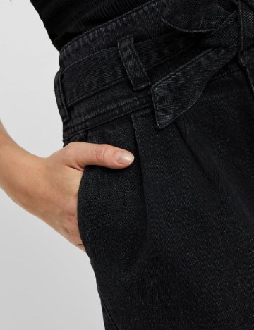 Pantaloni scurti Vero Moda, negru, XS