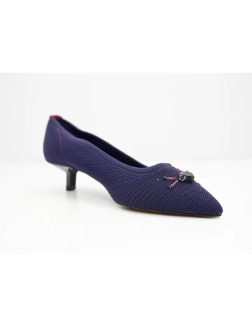 Pantofi Stradivarius, albastru inchis