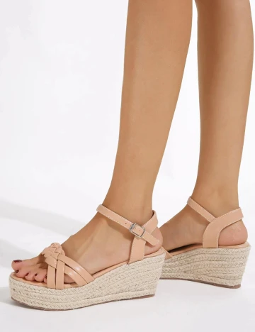 Sandale SHEIN, maro, 36 Maro