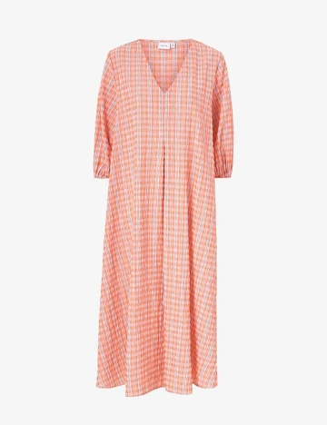 Rochie medie Vila, portocaliu, 38