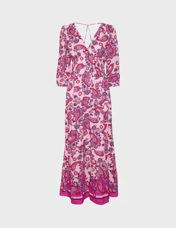 Rochie lunga Vero Moda, roz, XL Roz