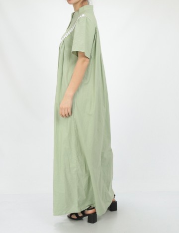 Rochie lunga SHEIN, verde, M
