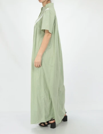 Rochie lunga SHEIN, verde, M