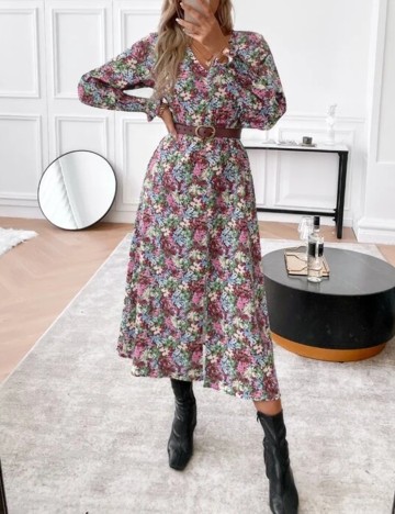 Rochie Medie SHEIN, floral, S
