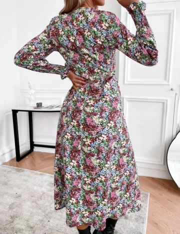 Rochie Medie SHEIN, floral, S Floral print