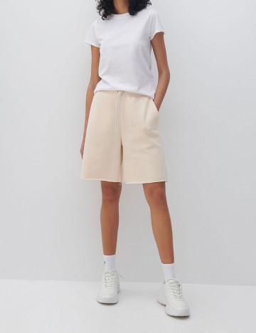 Pantaloni scurti Reserved, crem, S
