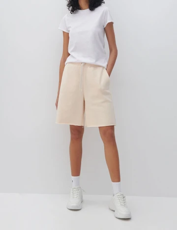 Pantaloni scurti Reserved, crem, S