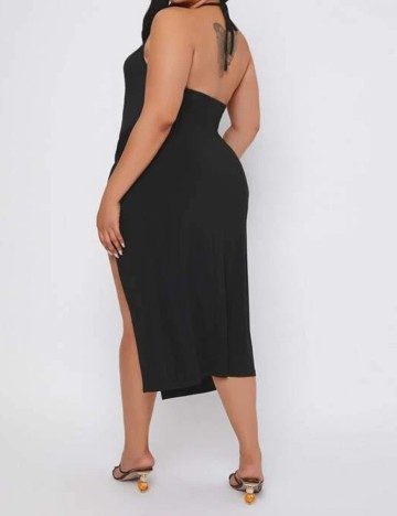 Rochie medie SHEIN CURVE, negru, 3XL