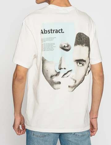 Tricou Only, alb, M