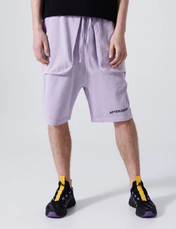 Pantaloni scurti CROPP, mov, L