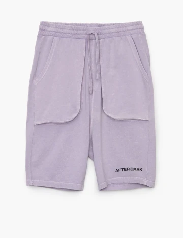 Pantaloni scurti CROPP, mov, L