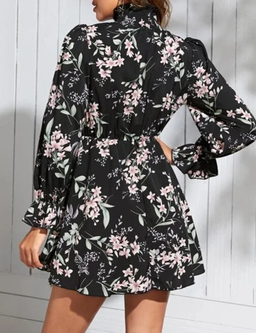 Rochie scurta SHEIN, negru, S
