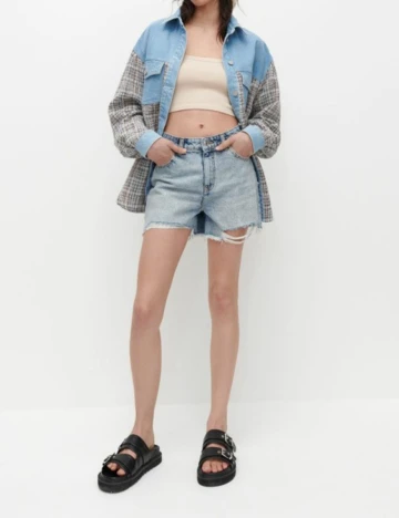 Pantaloni scurti Reserved, albastru, 34