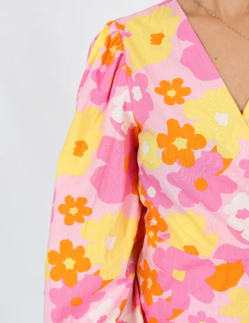Rochie scurta Vila, floral, 34