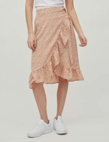 Fusta Vila, floral, 38 Floral print