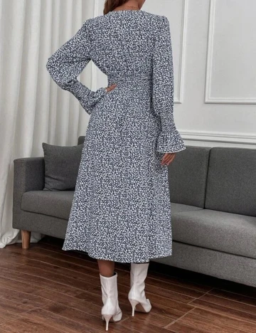 Rochie medie SHEIN, bleumarin, XL Albastru