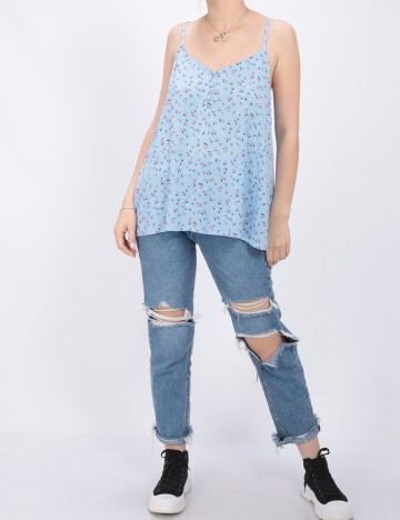 
						Maiou Only, bleu, M