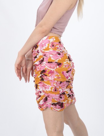 Fusta Vero Moda, mix culori, M