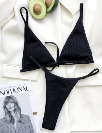 Costum de baie SHEIN, negru, L