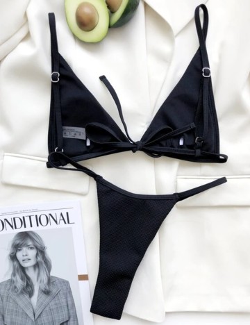 Costum de baie SHEIN, negru, L