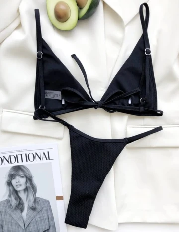 Costum de baie SHEIN, negru, L