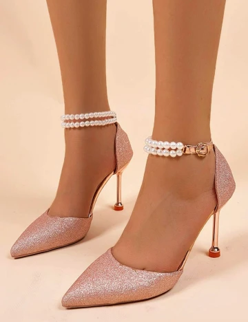 Pantofi SHEIN, roz, 41