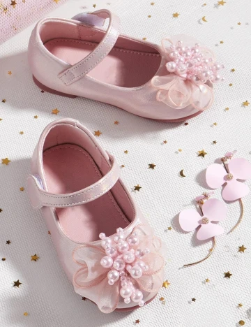 Pantofi Shein Kids, roz, 25