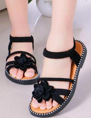 Sandale Shein Kids, negru, 27