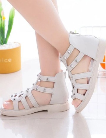 Sandale Shein Kids, ecru, 33