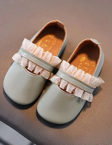 Pantofi Shein Kids, verde, 21