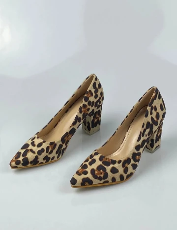 Pantofi SHEIN, animal print, 41