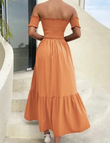 Rochie lunga SHEIN, portocaliu, M