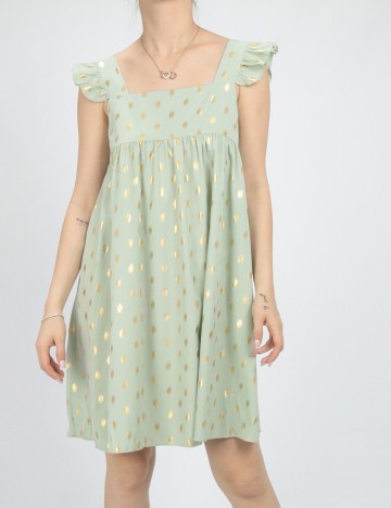 Rochie Scurta SHEIN, verde, S