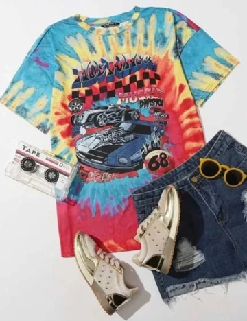 Tricou SHEIN, mix culori, S