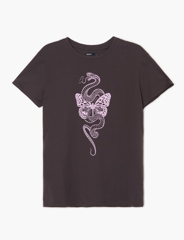 Tricou CROPP, maro, S