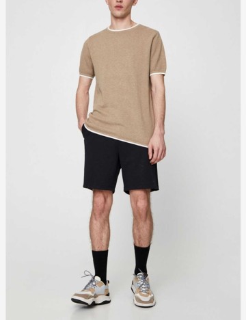 Pantaloni Pull&Bear, negru, 36