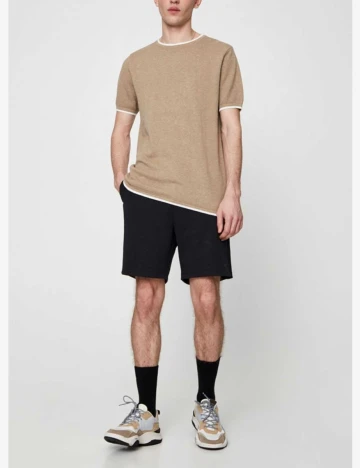 Pantaloni Pull&Bear, negru, 36 Negru