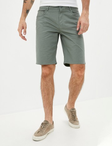 Pantaloni Scurti Mango, verde, 42