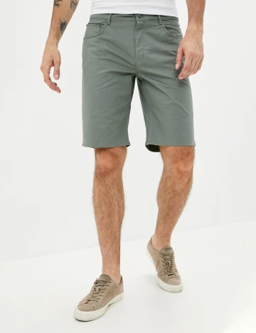 Pantaloni Scurti Mango, verde, 42