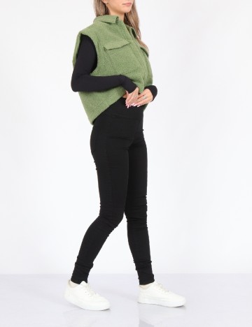 Blugi Pieces, negru, XXS/XS