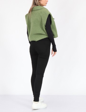 Blugi Pieces, negru, XXS/XS