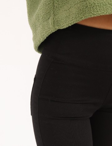 Blugi Pieces, negru, XXS/XS